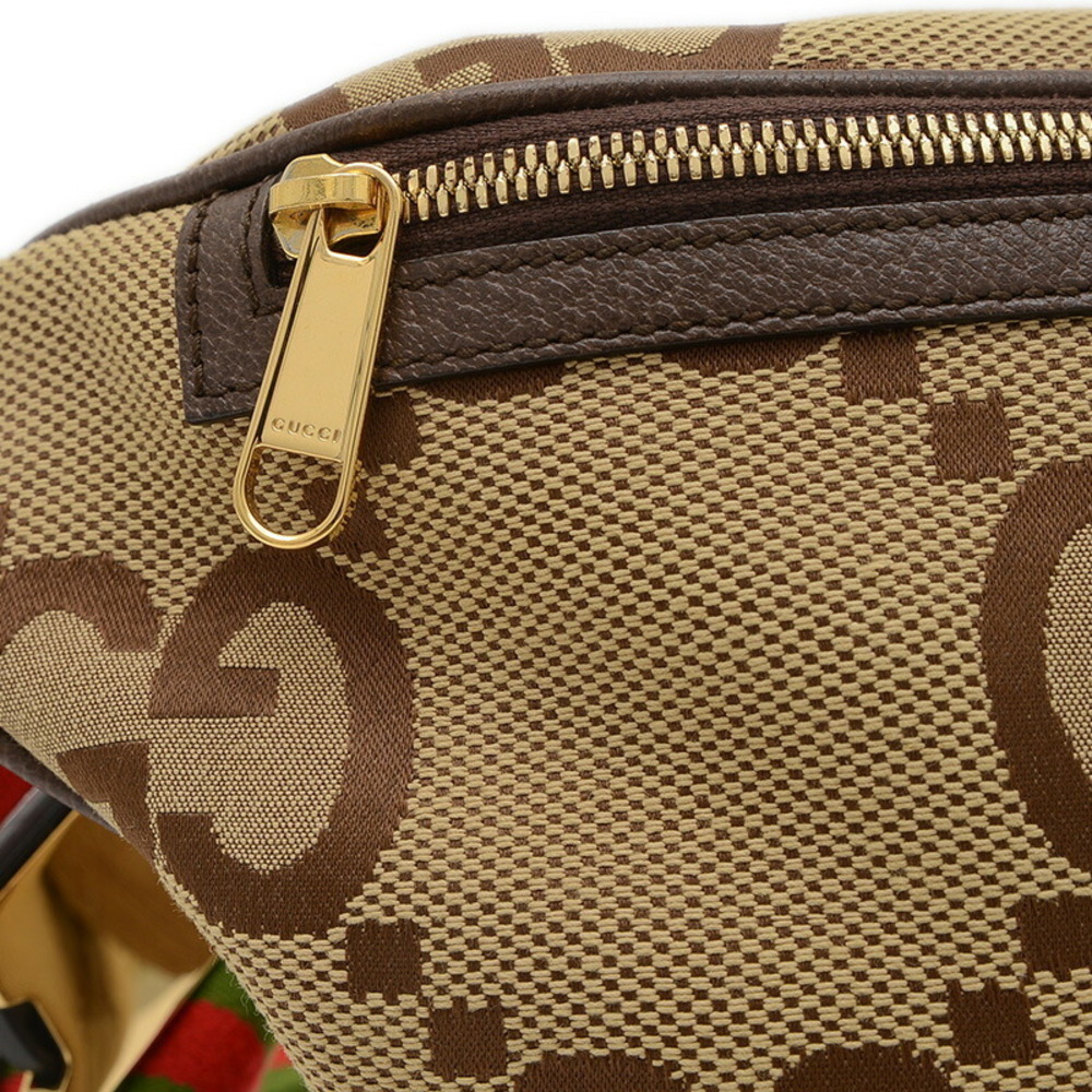 Gucci Jumbo GG Canvas Body Bag Beige - Picture 3 of 6